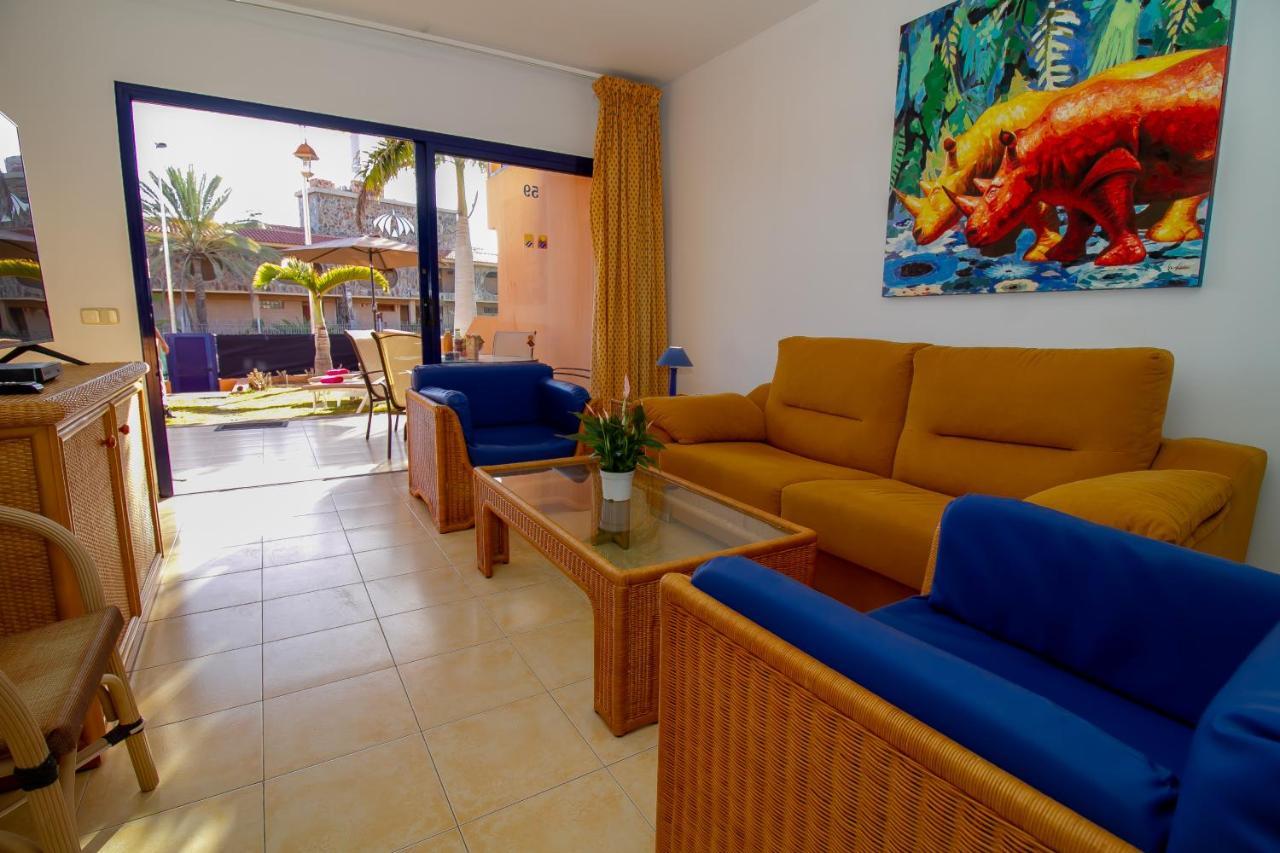 Duplex Meloneras With Free Wifi And Private Garden Villa Екстериор снимка